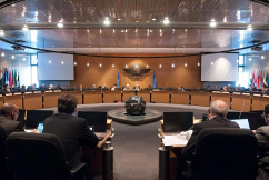 Council Chamber der UN-Luftfahrtorganisation Icao in Montreal, © Icao